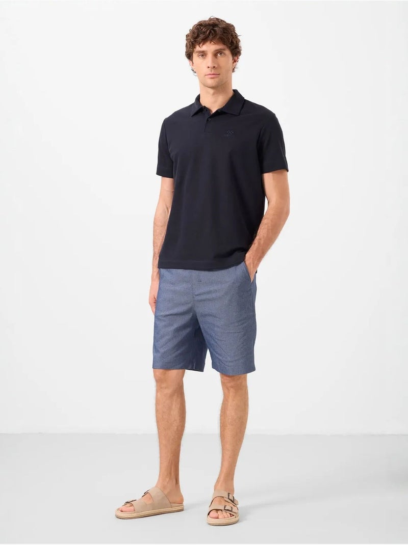 Short chino homme tommy Bleu saphir - Kiabi