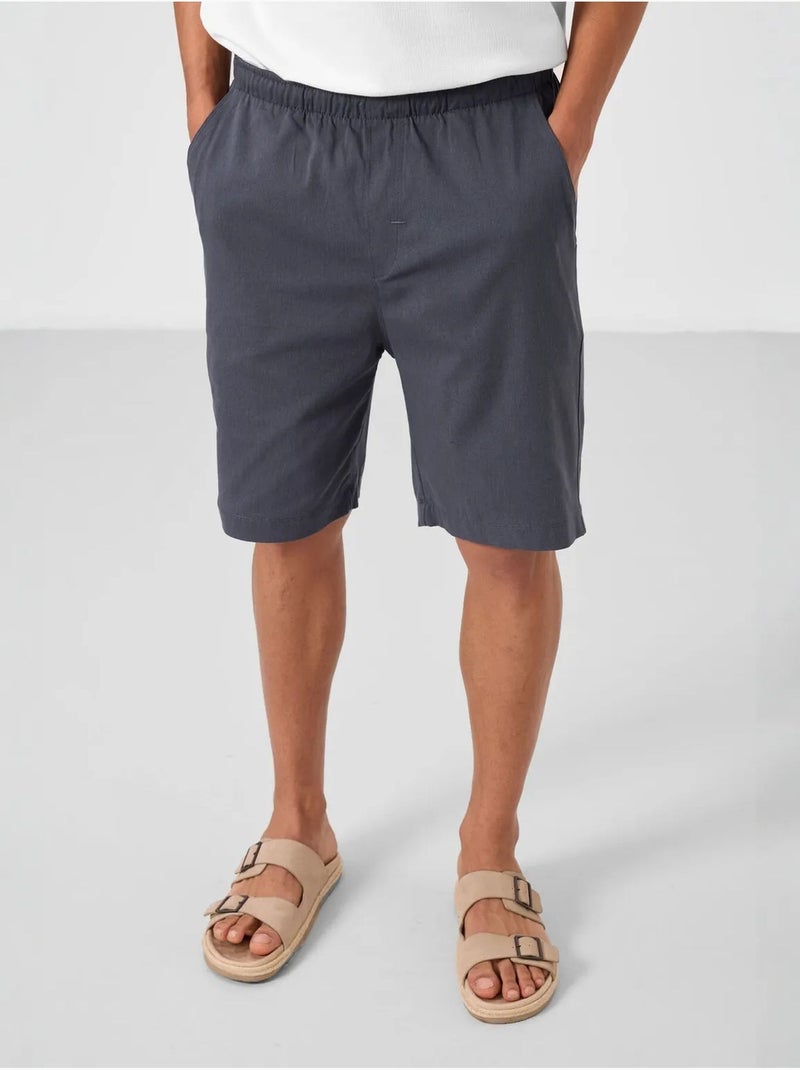 Short chino homme tommy Gris Noir - Kiabi