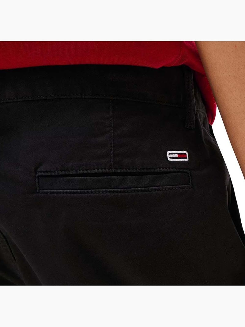 Short Chino Homme Tommy Hilfiger Noir - Kiabi