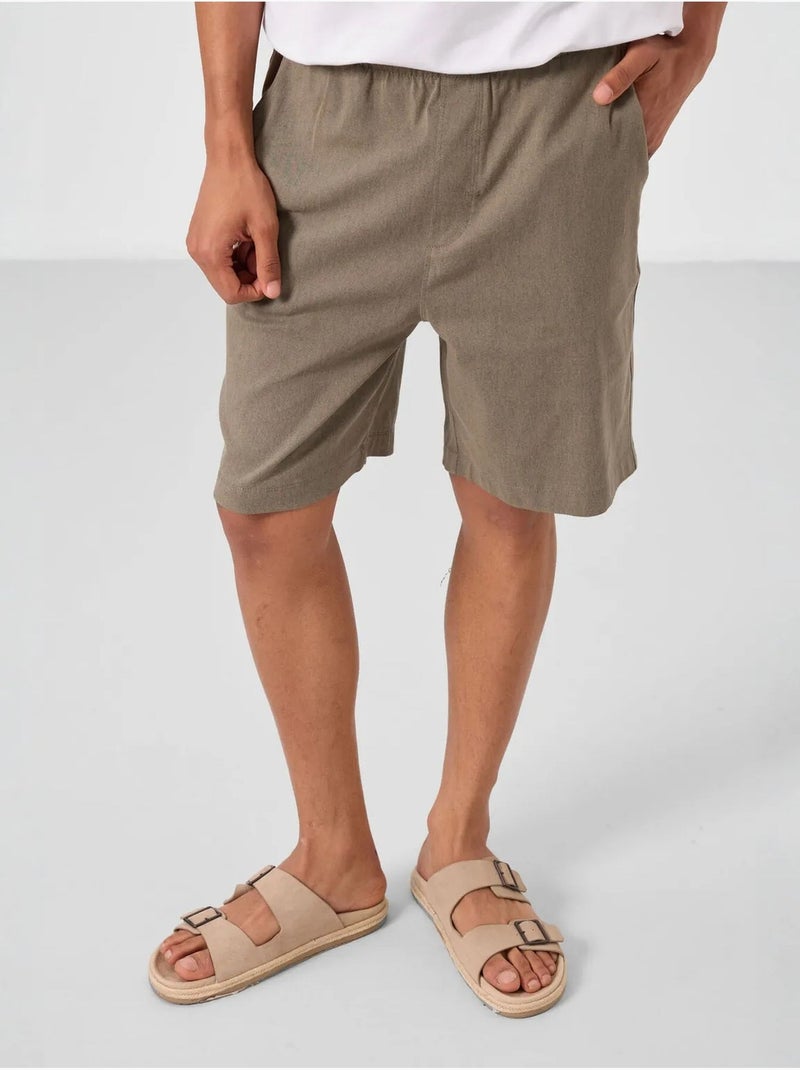 Short chino homme tommy Kaki - Kiabi