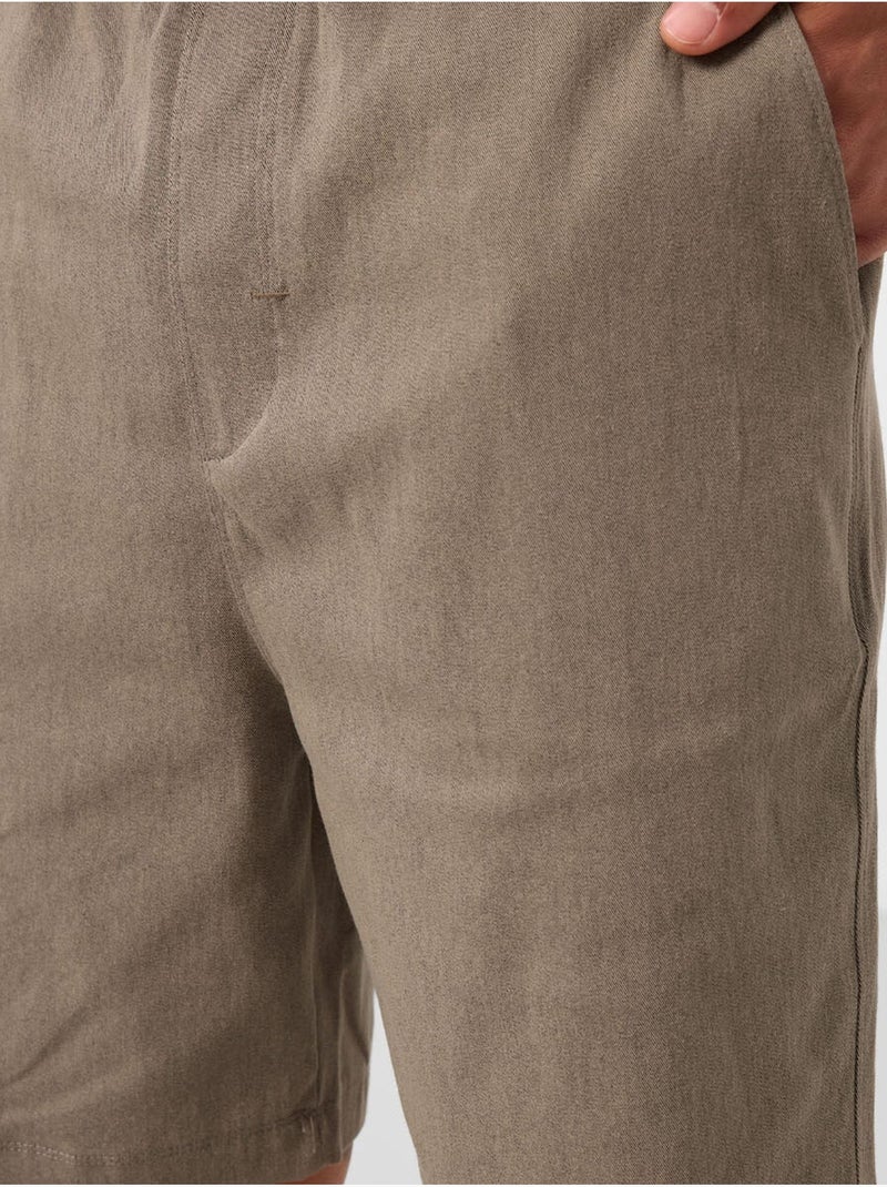 Short chino homme tommy Kaki - Kiabi