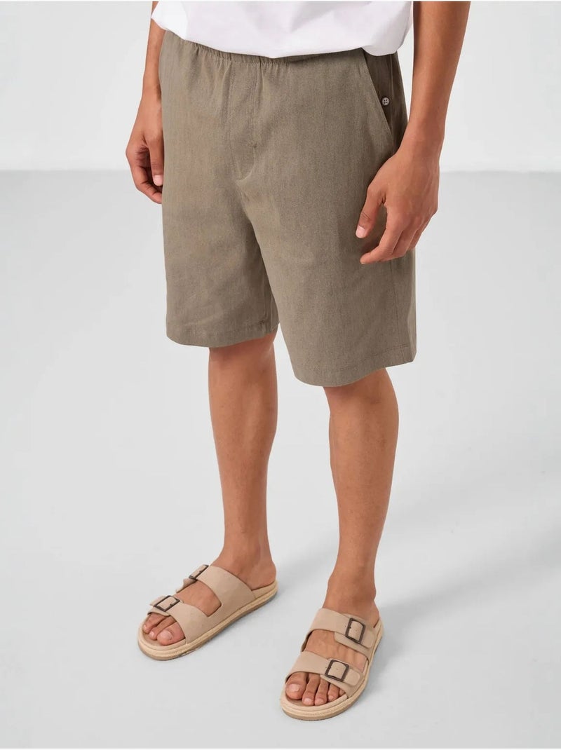 Short chino homme tommy Kaki - Kiabi