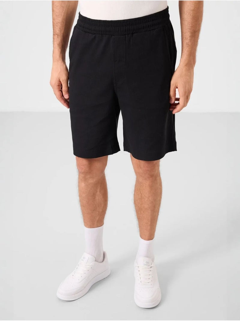 Short chino homme tommy Noir - Kiabi