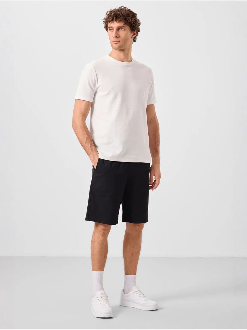 Short chino homme tommy Noir - Kiabi