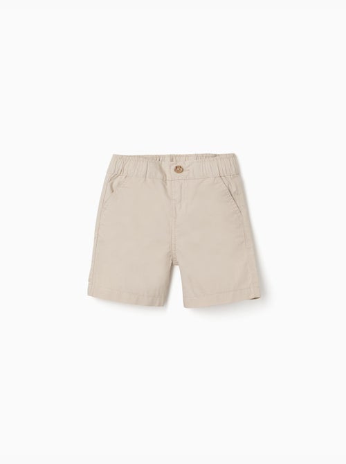 Short chino midi en popeline - Kiabi