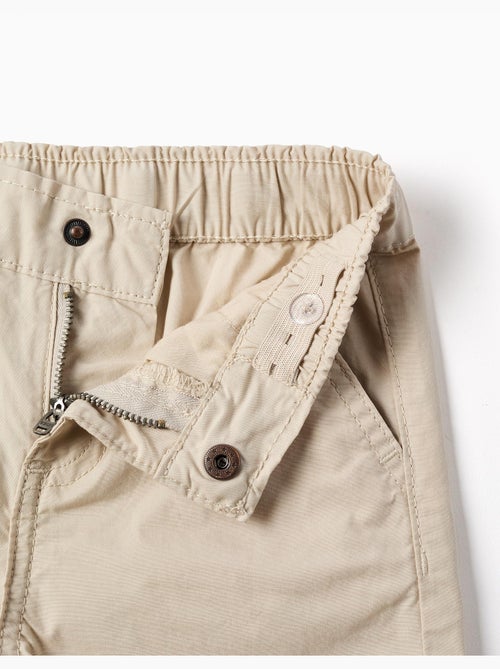 Short chino midi en popeline - Kiabi