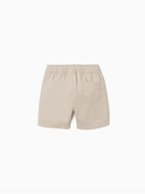 Short chino midi en popeline - Kiabi