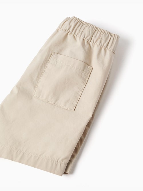 Short chino midi en popeline - Kiabi