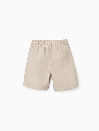 Short chino midi en popeline