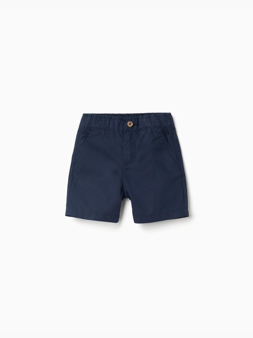 Short chino midi en popeline - Kiabi