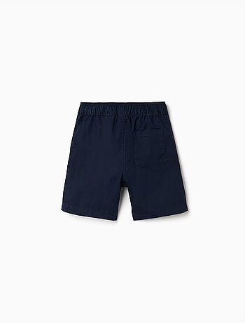 Short chino midi en popeline