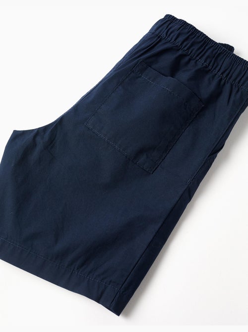 Short chino midi en popeline - Kiabi Short chino midi en popeline - Kiabi