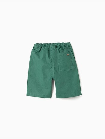 Short chino midi en popeline