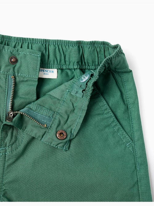 Short chino midi en popeline - Kiabi Short chino midi en popeline - Kiabi