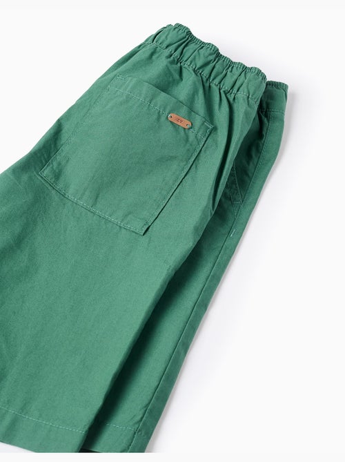 Short chino midi en popeline - Kiabi Short chino midi en popeline - Kiabi