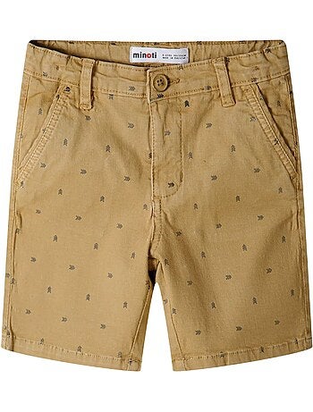 Short chino motif/style imprimé - minoti