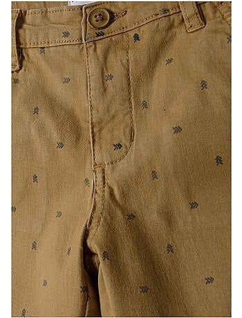 Short chino motif/style imprimé - minoti