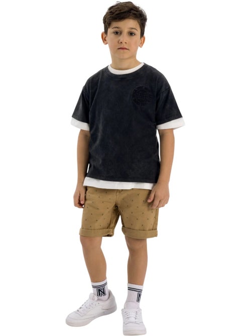 Short chino motif/style imprimé - minoti - Kiabi Short chino motif/style imprimé - minoti - Kiabi