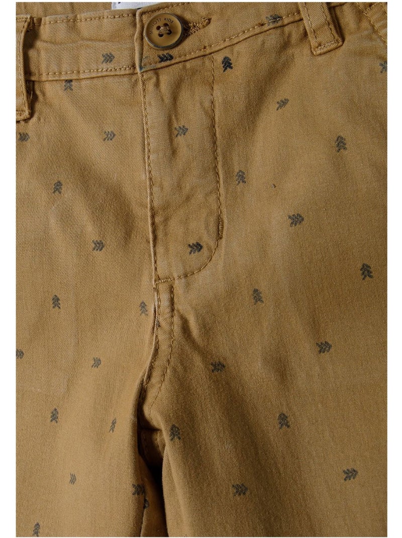Short chino motif/style imprimé - minoti Beige - Kiabi