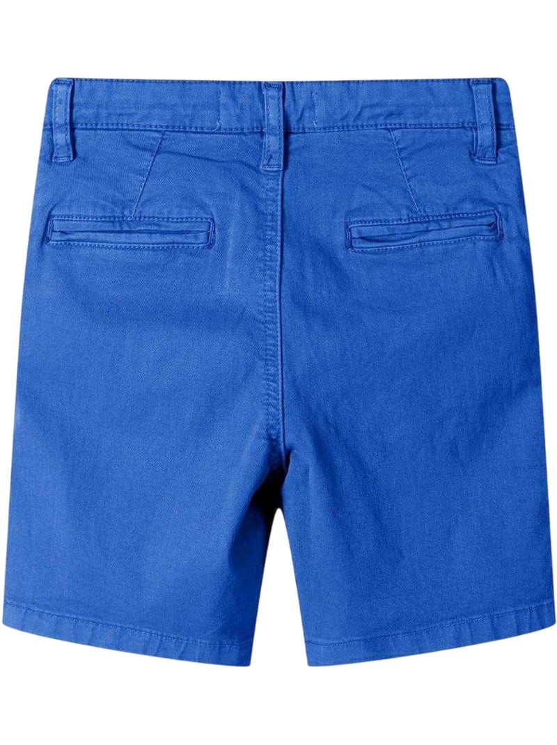Short chino motif/style uni - minoti Bleu - Kiabi