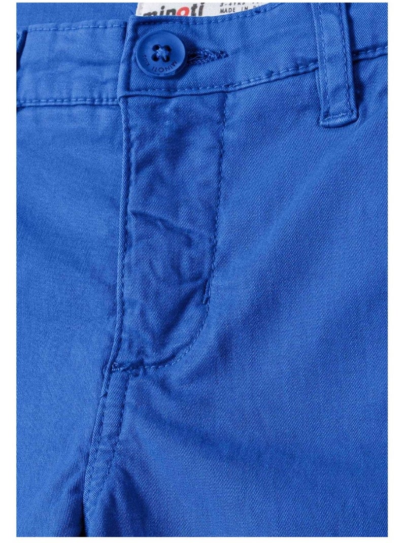 Short chino motif/style uni - minoti Bleu - Kiabi