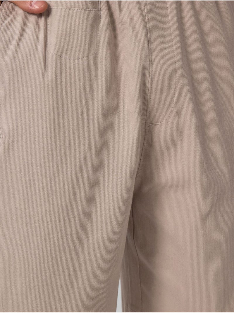 Short chino tissé pour homme tommy Beige argile - Kiabi