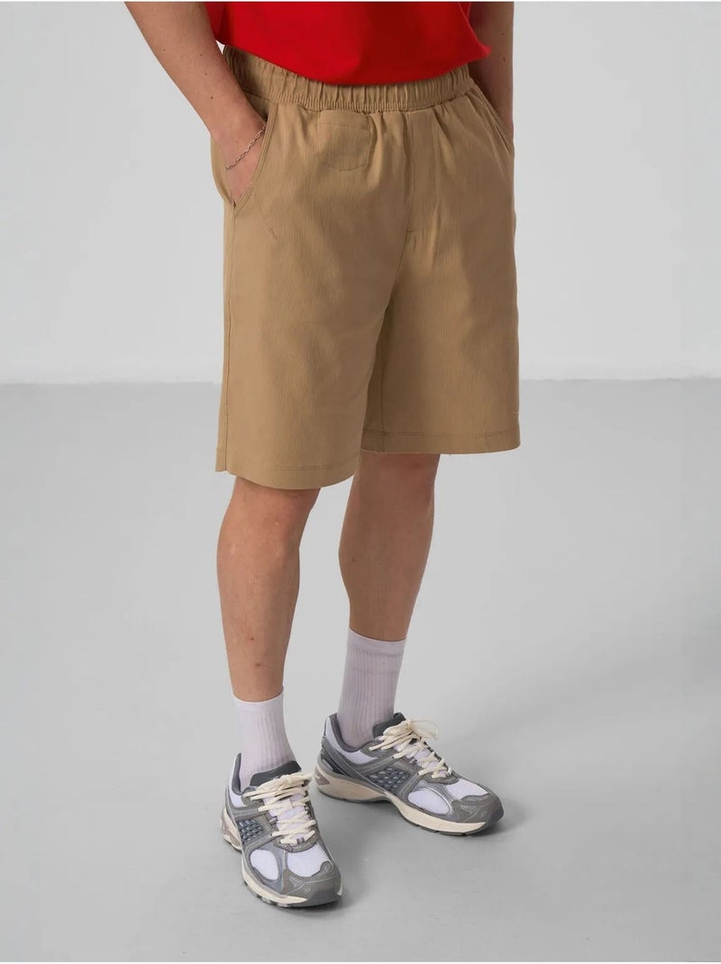 Short chino tissé pour homme tommy Camel - Kiabi