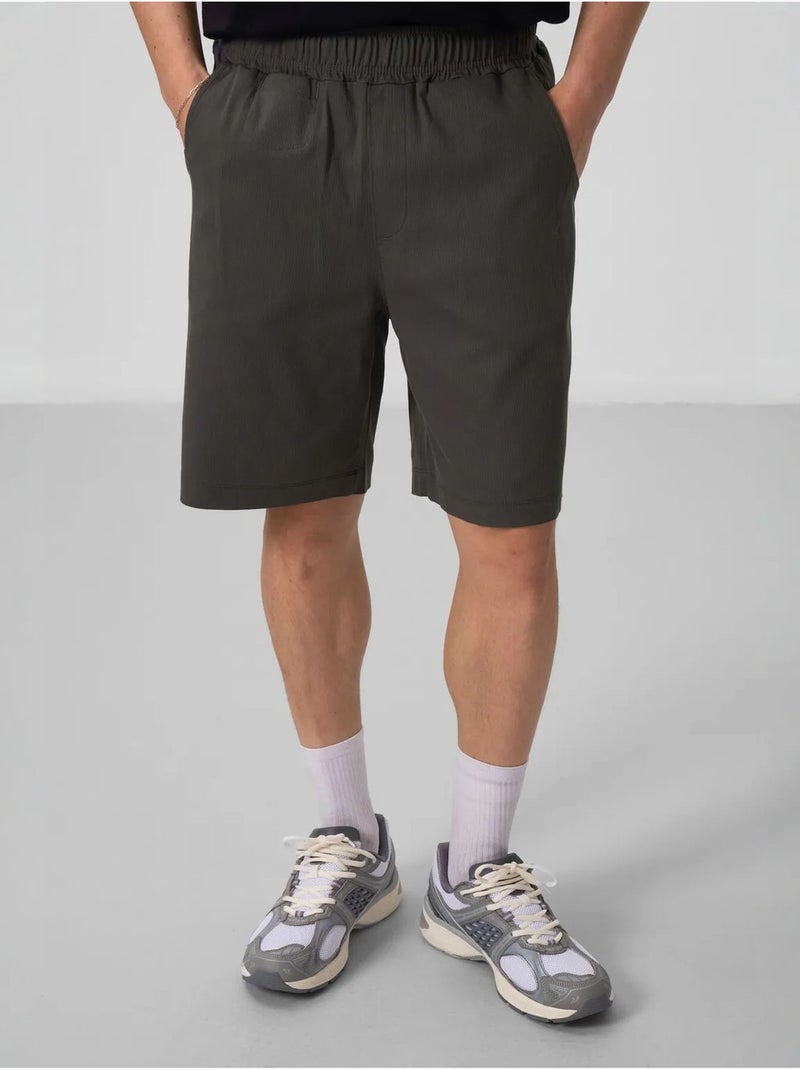 Short chino tissé pour homme tommy Gris foncé - Kiabi