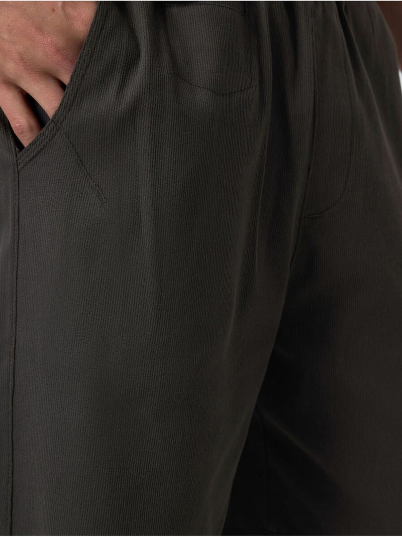 Short chino tissé pour homme tommy Gris foncé - Kiabi