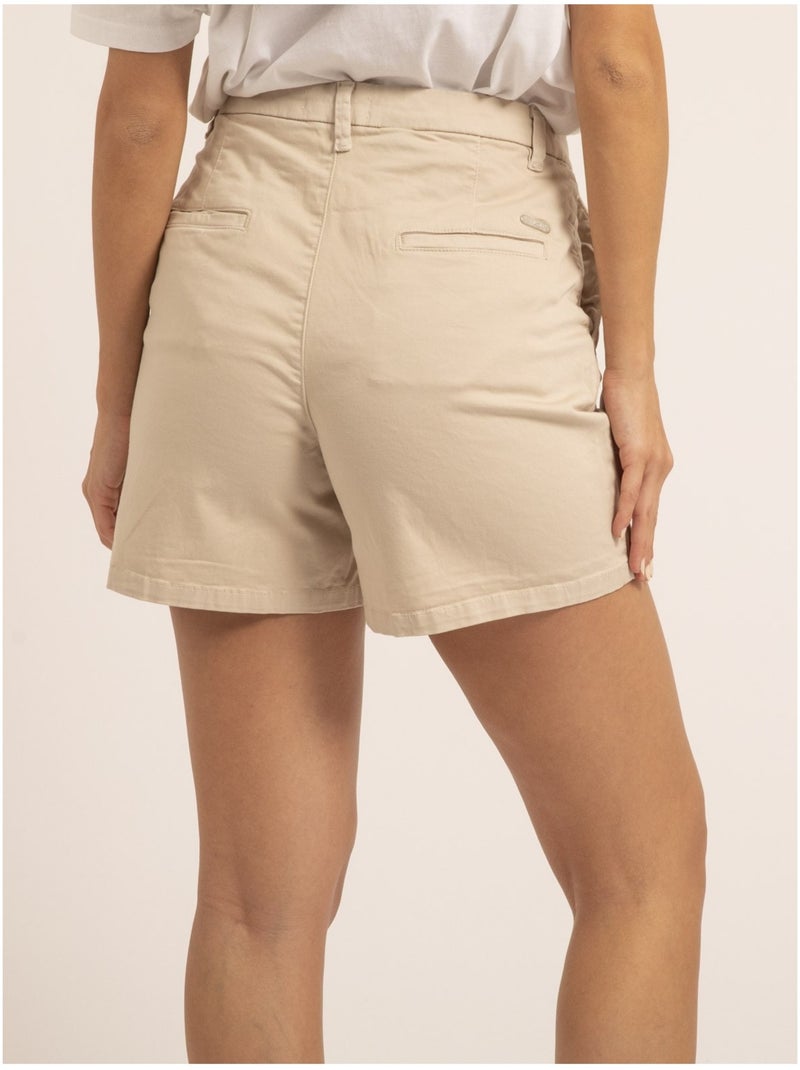 Short chino XIMENA Beige - Kiabi