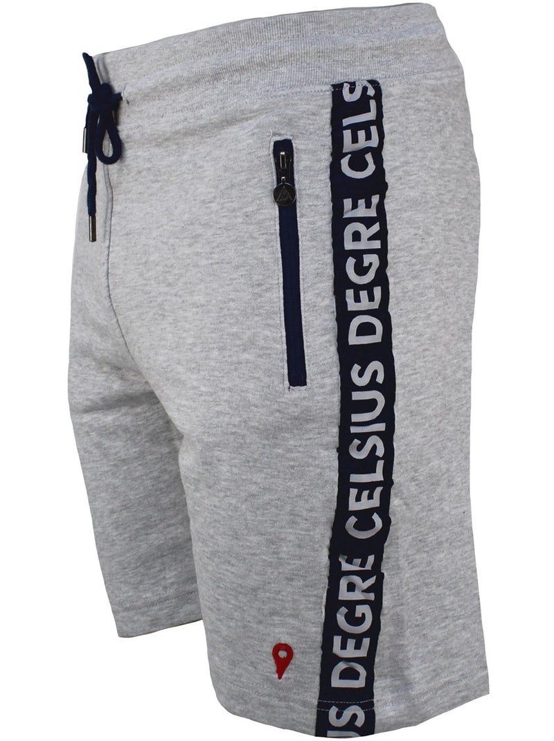 Short   CLAY - DEGRE CELSIUS Gris foncé - Kiabi