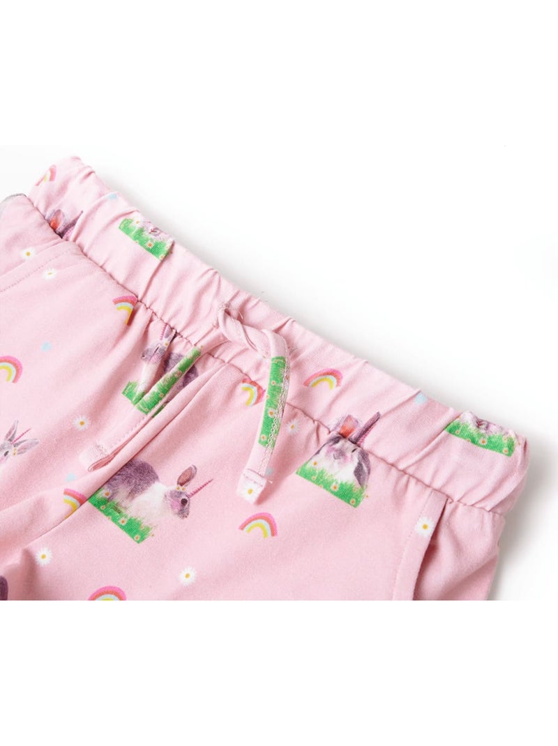 Short coton pour enfant - vidaxl Rose - Kiabi