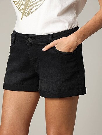Short coupe slim en jean 'Deeluxe'