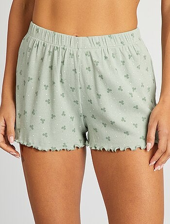 Short court de pyjama