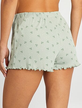 Short court de pyjama