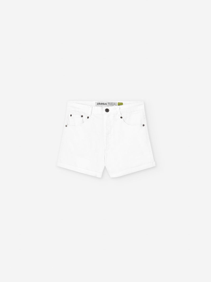 Short Court en Jean Blanc - Kiabi