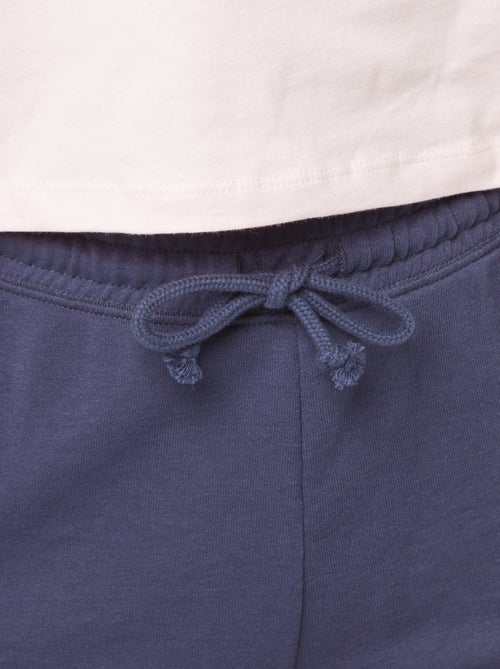 Short court en molleton léger uni - Kiabi