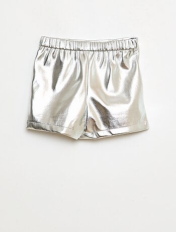 Short court faux cuir