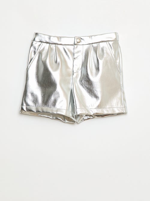 Short court faux cuir - Kiabi