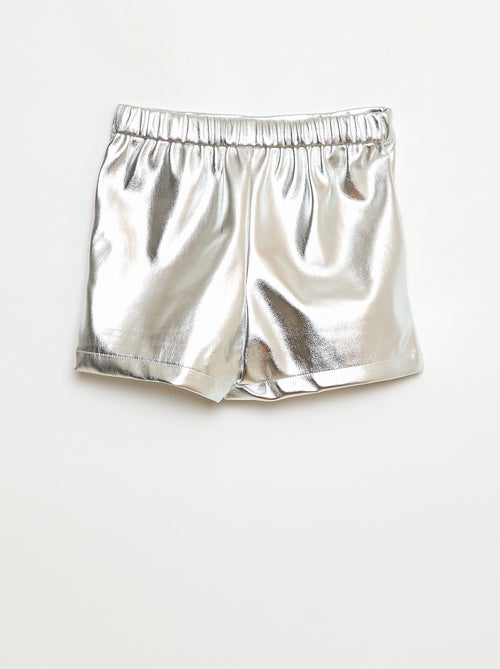 Short court faux cuir - Kiabi