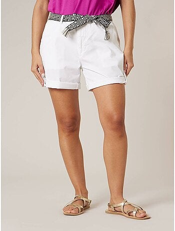 Short court femme en coton stretch 'Deeluxe'
