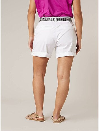 Short court femme en coton stretch 'Deeluxe'