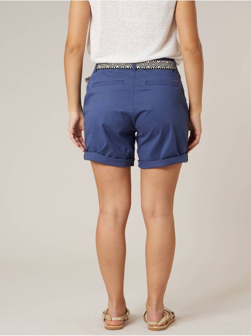 Short court femme en coton stretch 'Deeluxe' - Kiabi