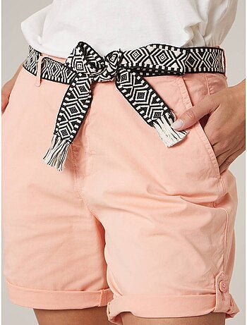 Short court femme en coton stretch 'Deeluxe'