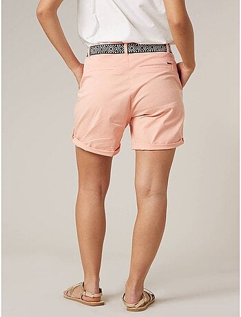 Short court femme en coton stretch 'Deeluxe'