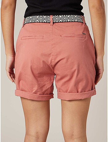 Short court femme en coton stretch 'Deeluxe'