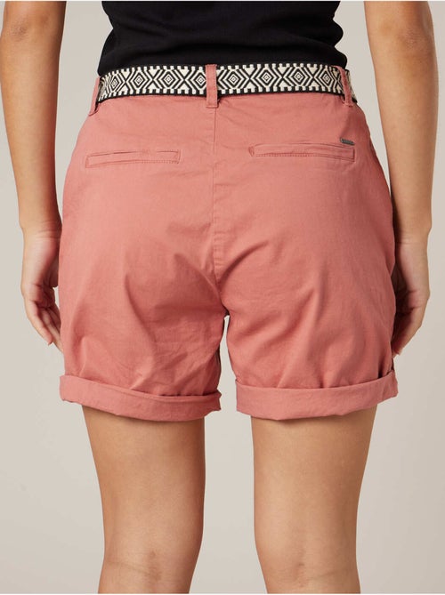 Short court femme en coton stretch 'Deeluxe' - Kiabi