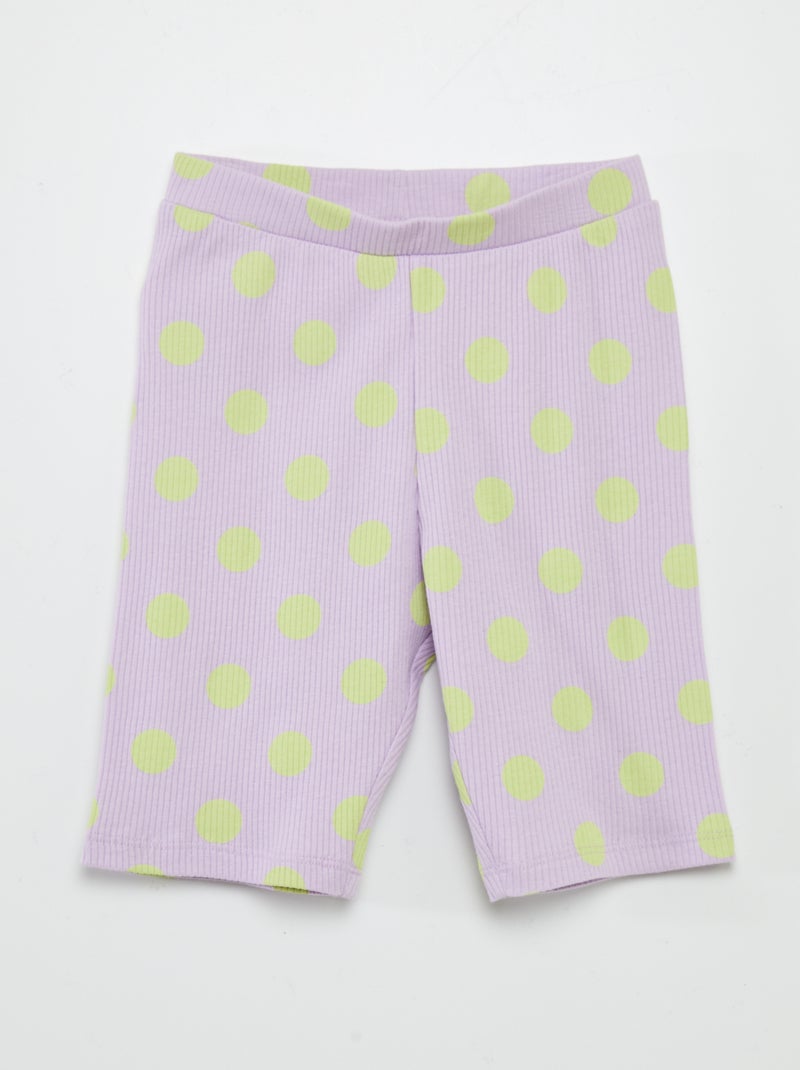 Short cycliste Blanc - Kiabi