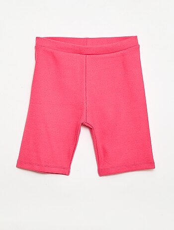 Short cycliste côtelé