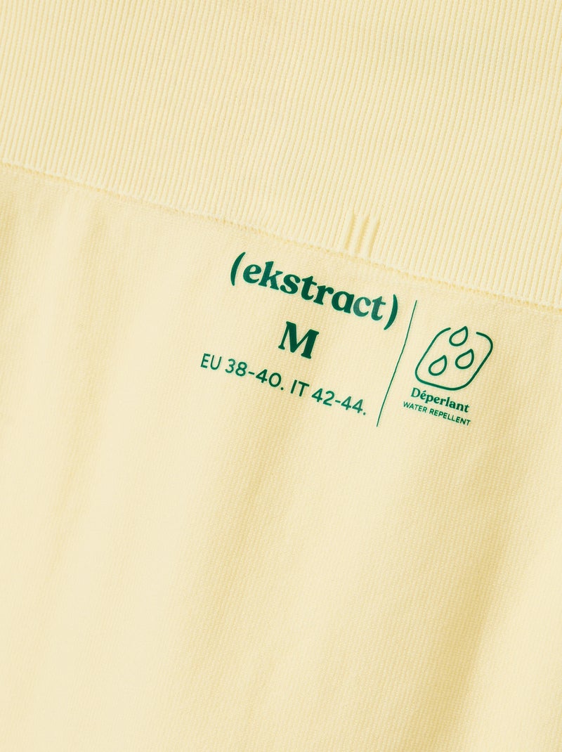 Short cycliste de sport sans couture - (ekstract) Jaune - Kiabi